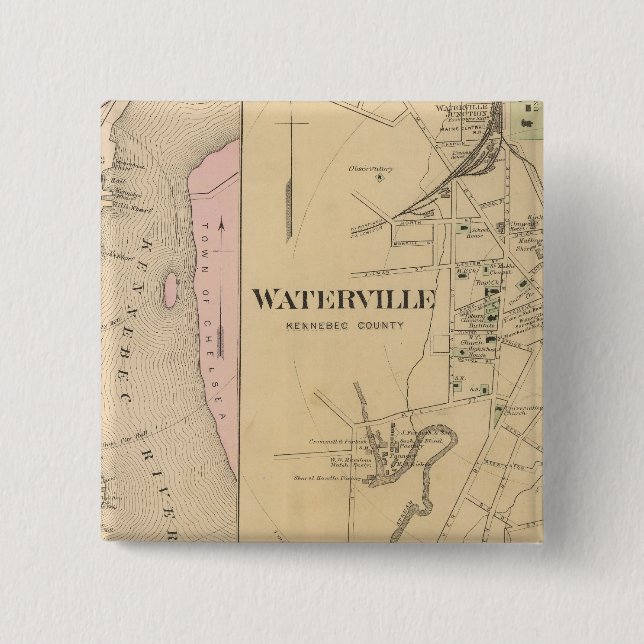 Waterville, Kennebec County Knapp (Framsida)