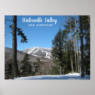 Waterville Valley New Hampshire Ski Resort Poster