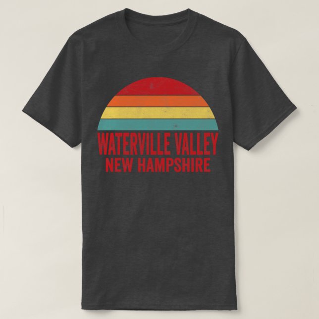 Waterville Valley New Hampshire T Shirt (Design framsida)