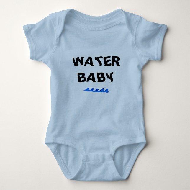 waterwave vattenbaby tee shirt (Framsida)