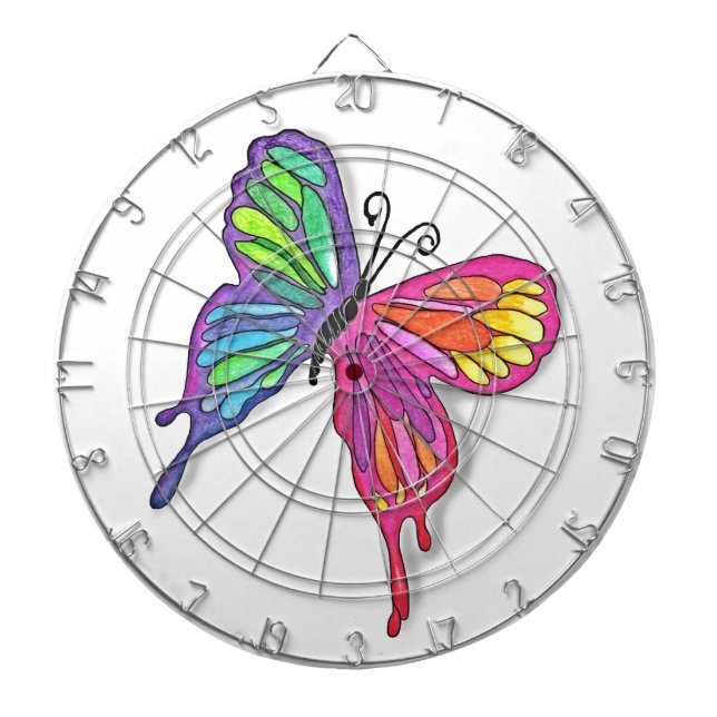 Watery Butterfly Darttavla (Framsidan)