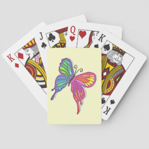Watery Butterfly Spel Kort