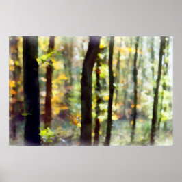 Watery Skogen Poster