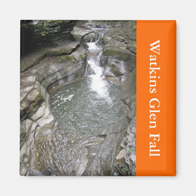Watkins Glen Fall Magnet (Framsidan)
