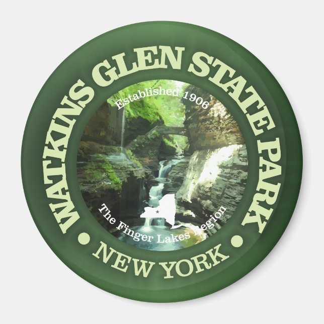 Watkins Glen SP Magnet (Framsidan)