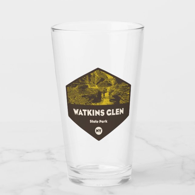 Watkins Glen State Park New York Glaskopp (Framsida)