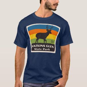 Watkins Glen State Park New York Roaming Hjort T Shirt