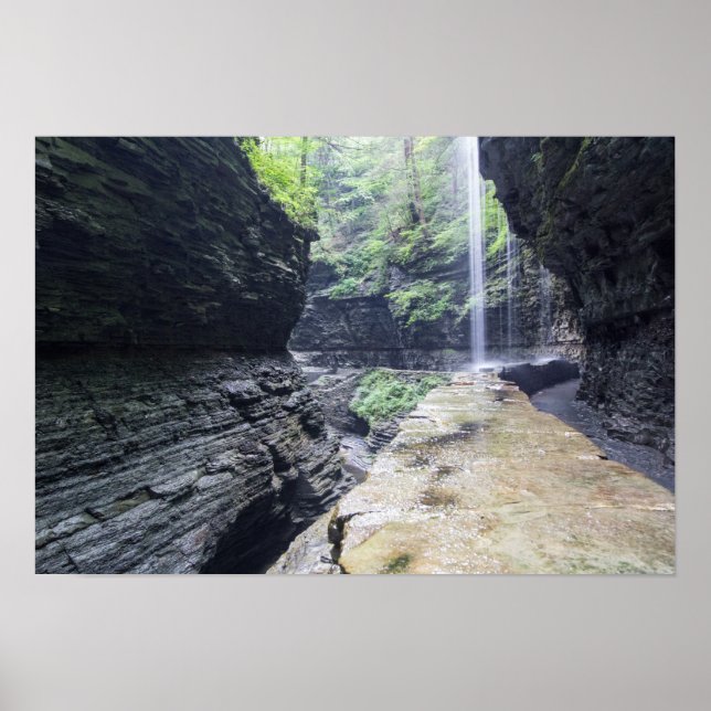 Watkins Glen, Watkins Glen State Park, New York Poster (Framsidan)