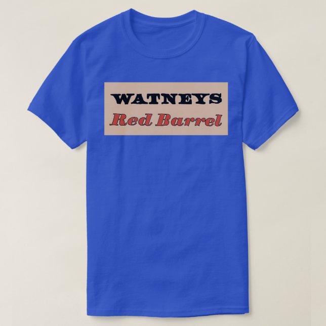 Watneys Red Barrel T Shirt (Design framsida)
