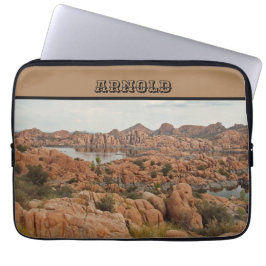 Watson Lake Red Rocks Prescott Arizona Landskap Laptop Fodral