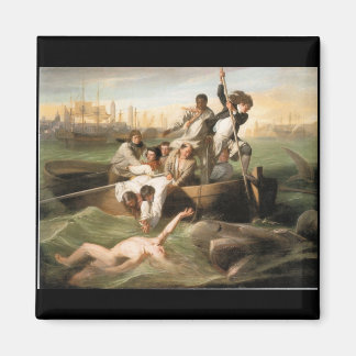 Watson och Shark, av John Singleton Copley Magnet