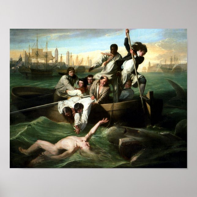 Watson och Shark Poster (Framsidan)