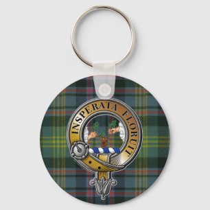 Watson Tartan & Badge Nyckelring