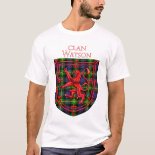 Watson Tartan Scottish Play Lejon Rampant T Shirt