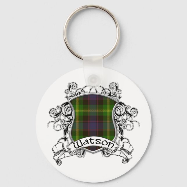 Watson Tartan Shield Nyckelring (Framsida)