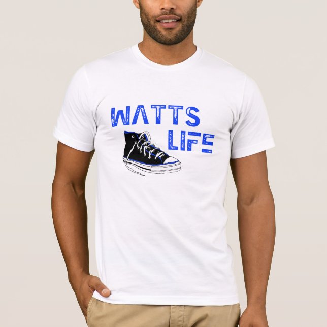 Watt liv t shirt (Framsida)