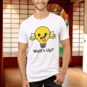 Watt’s Up? Rollig Ljuspunshäft Klänning Shirt T