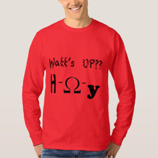 Watt upp långärmadT-tröja T-shirt