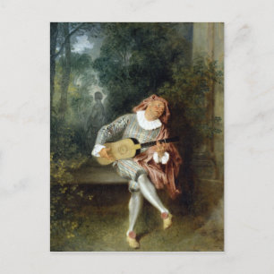 Watteau, Jean-Antoine Art Vykort