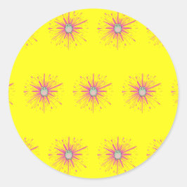 WaTTerMaLLone Spark  Runt Klistermärke