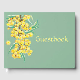 Wattle blommars Australian Guestbook Gästböcker