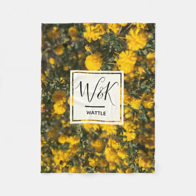 Wattle Fleecefilt (Framsidan)