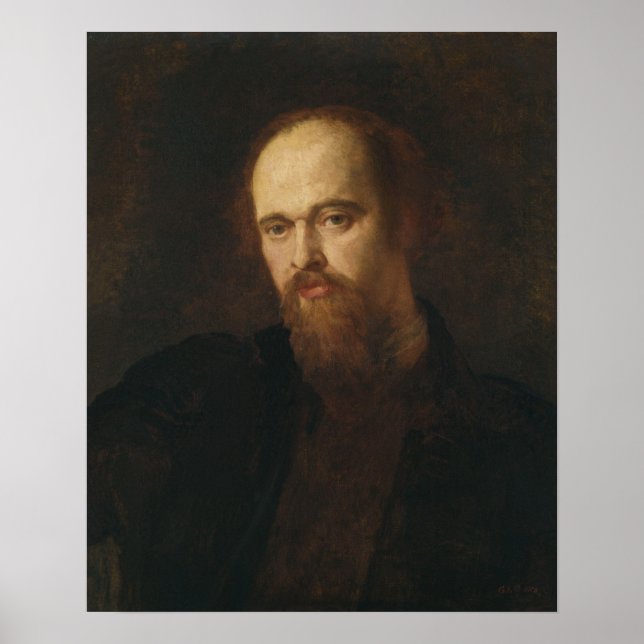 Watts - Dante Gabriel Rossetti Poster (Framsidan)