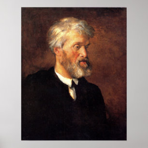 Watts - Porträtt av Thomas Carlyle Poster