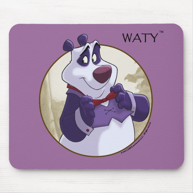 WATY-mousepad Musmatta (Framsidan)