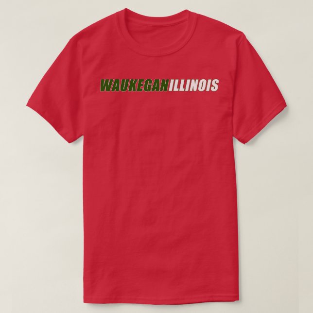 Waukegan 1 t shirt (Design framsida)