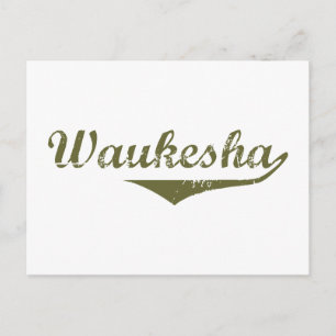 Waukesha Revolution t shirts Vykort