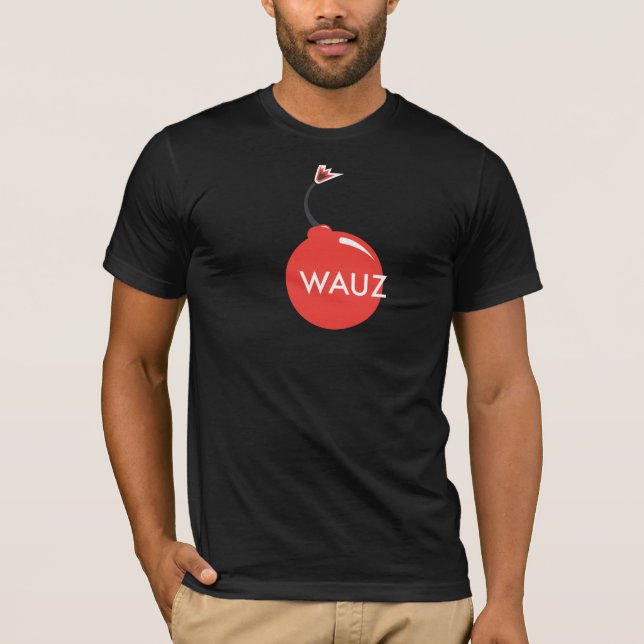 WAUZ BOMBARDERAR TEE (Framsida)