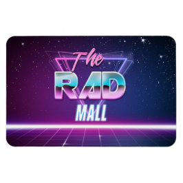 "Wave 1" för Rad Mall, 4 tum x 6 tum, magnet