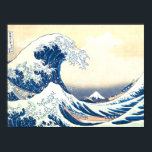Wave av Kanagawa Poster<br><div class="desc">Den Underbara vågen är den japanska konstnären Hokusai Katsushika, en av de underbarare japanska tryckerierna, målarna och bok. Den Underbara vågen skapades omkring 1831 som en del av en serie träblocksavtryck som kallas 36 vyer av Mount Fuji. Kanawagas Underbara våg, även kallad den Underbara vågen, är ett av de mest...</div>