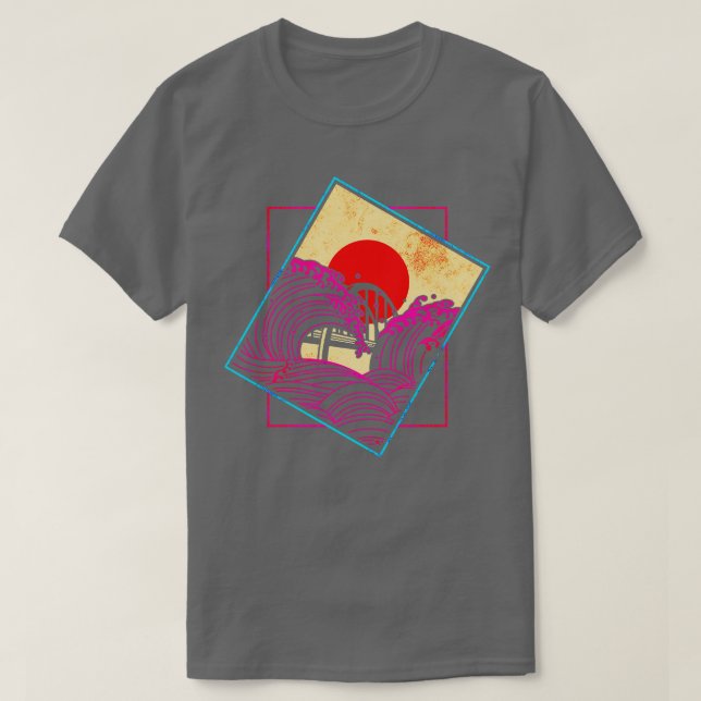 Wave Bridge Sol T Shirt (Design framsida)
