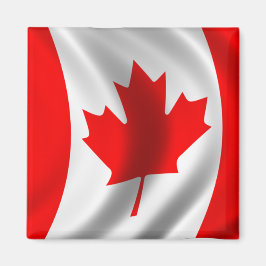 Wave Canadian Flagga Magnet