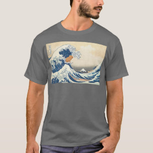 Wave Capybara Surfing Rodent1485 T Shirt