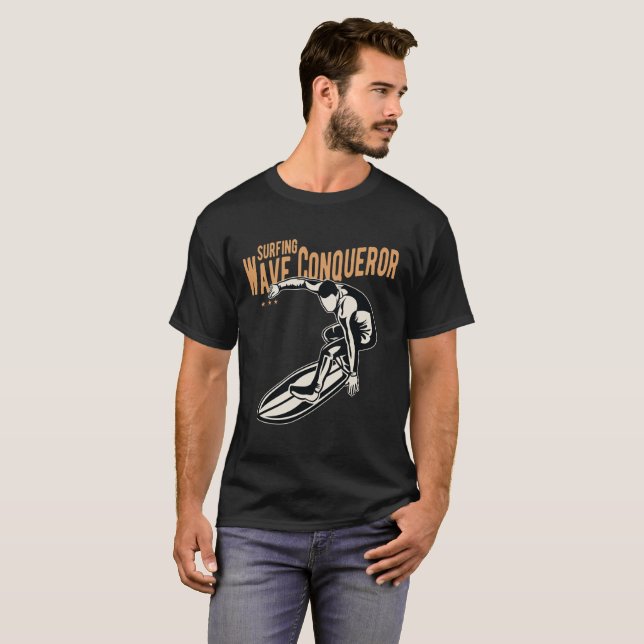 Wave Conqueror T Shirt (Hel framsida)