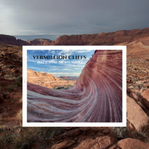 Wave, Coyote Bluffs, Vermiljon Cliffs, AZ Vykort
