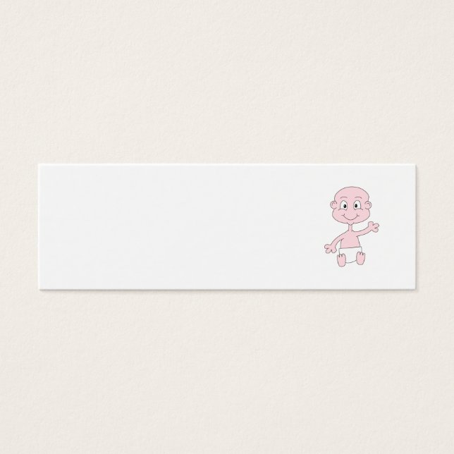 Wave Cute Baby. Litet Visitkort (Framsidan)