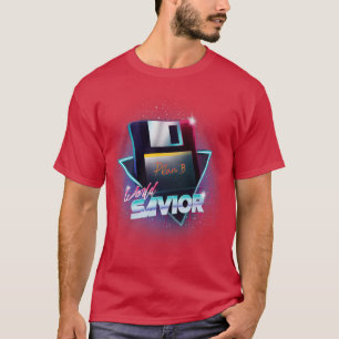 Wave-diskettenhet för 80s World Savior Retro - dat T Shirt