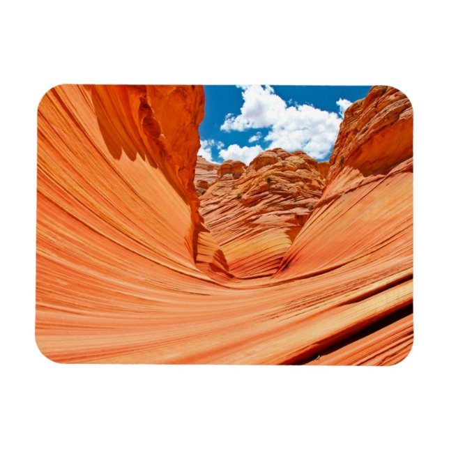 Wave-Färg Magnet (Horisontell)