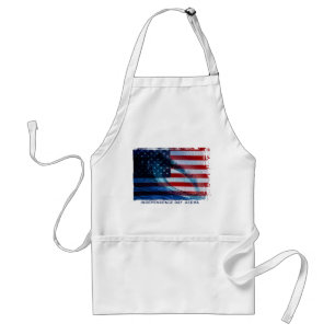 Wave Flagga USA Chef's Aprons Förkläde