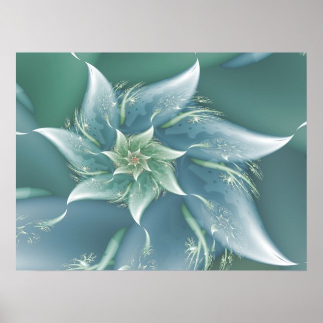 Wave Fractal Poster (Framsidan)