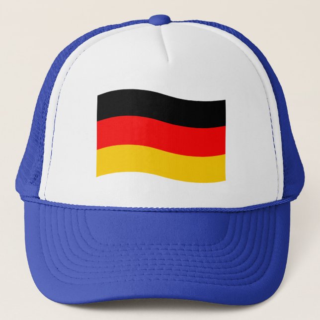 Wave German Flagga Keps (Framsida)