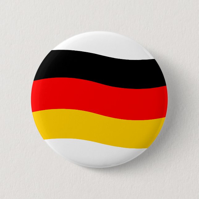 Wave German Flagga Knapp (Framsida)
