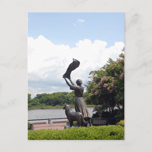 Wave Girl of Savannah Georgia Vykort (Framsida)