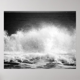 Wave-krasch 16 x 20 i Svarta havet Poster