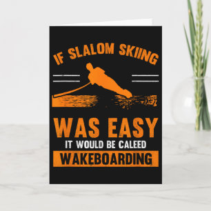 Wave Lover Sport Slalom Skidning Var Lätt Vattensk Kort