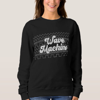 Wave Maskin Synthesizer Synthwave Waveform T Shirt